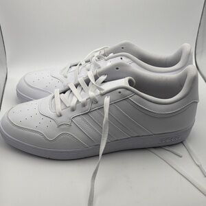 Adidas HoopsMen's White Sneakers Size 12
